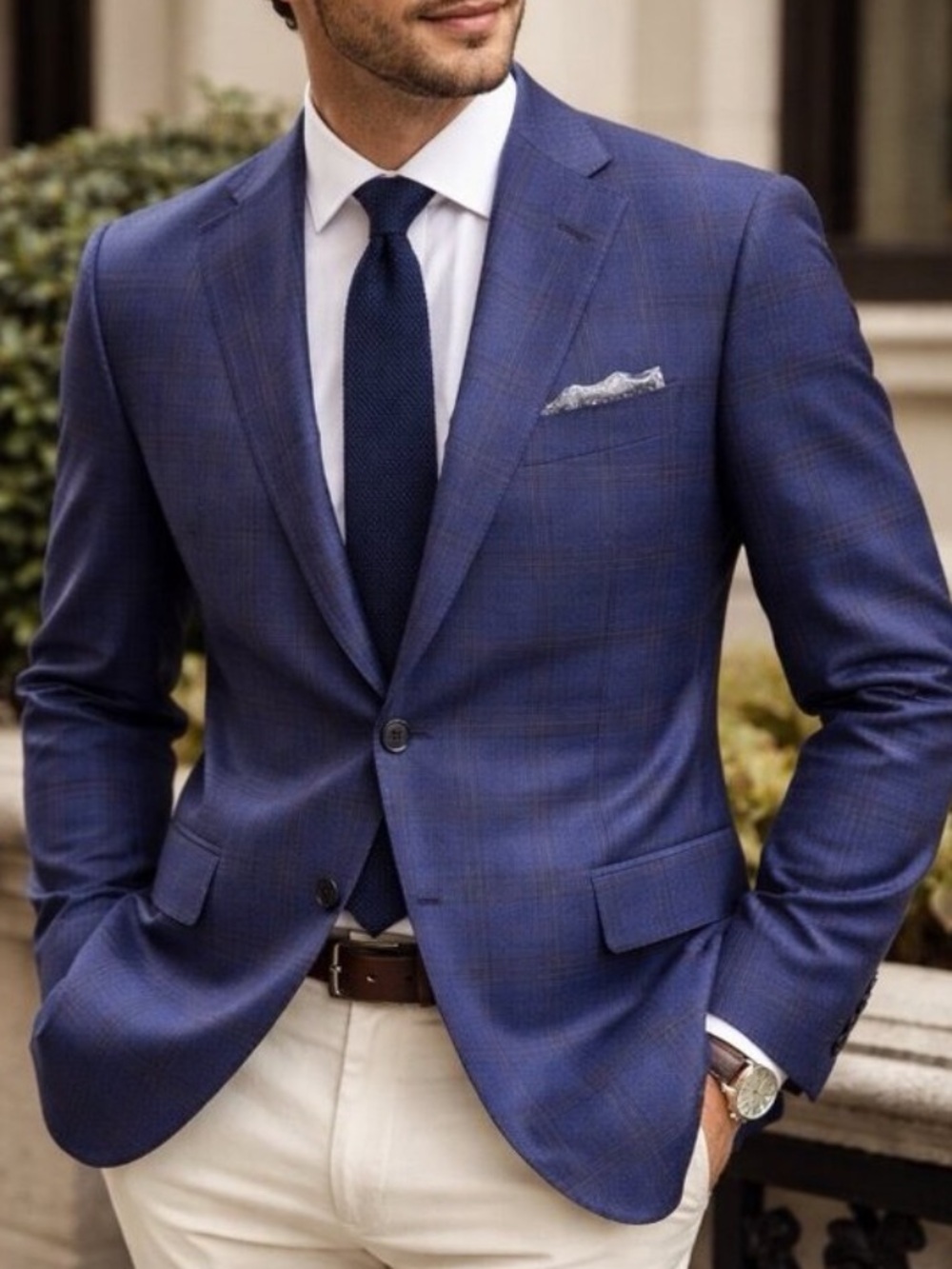 Ted Baker Endurance Jay SPJ Wool Plaid Sports coat